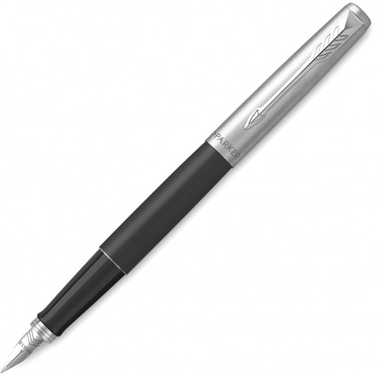 Ручка перьевая Parker Jotter Core F63, Satin Black CT (Перо M)