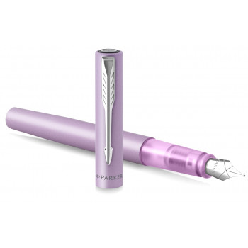 Ручка перьевая Parker Vector XL F21, Lilac CT (Перо F)