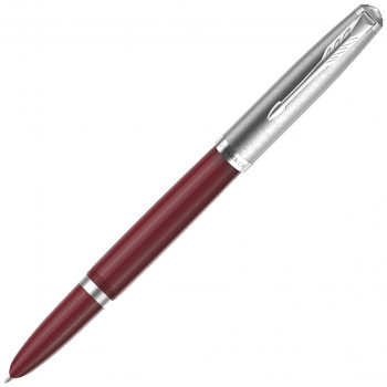 Ручка перьевая Parker 51 Core, Burgundy CT (Перо F) 2123496