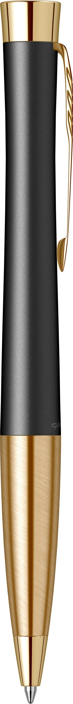 Ручка шариковая Parker Urban Core K314, Muted Black GT — фото 5